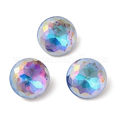 Glass Rhinestone Cabochons&nbsp;RGLA-L029-10B