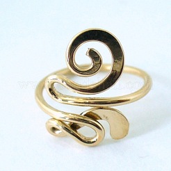 Brass Toe Cuff Rings for Women&nbsp;FS-WGFB02D-01
