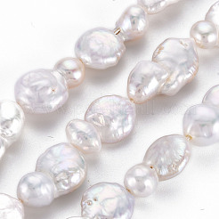 Natural Keshi Pearl Beads Strands&nbsp;PEAR-S018-01A