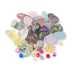 DIY Natural Stone Jewelry Set Making Kit&nbsp;DIY-FS0002-54