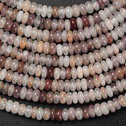 Natural Lepidolite/Purple Mica Stone Beads Strands&nbsp;G-L635-A30-4x2mm