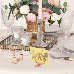Iron Name Card Holder&nbsp;IFIN-WH0086-20RG