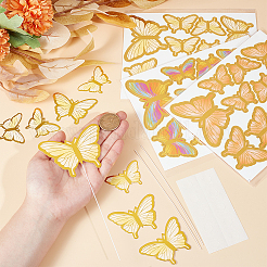 12 Sets 3 Colors Butterfly Cake Topper Sets&nbsp;DIY-SC0024-76