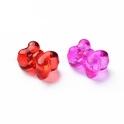 Transparent Acrylic Beads&nbsp;X-MACR-N013-004