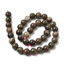 Natural Strawberry Quartz Round Beads Strands&nbsp;G-Z127-A02-10mm