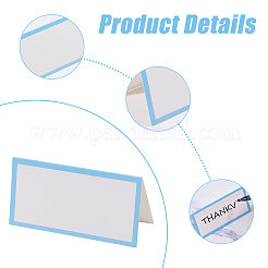 Paper Blank Place Cards for Wedding&nbsp;DIY-WH0899-883A