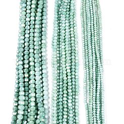 Anti-Tarnish Electroplate Glass Beads Strands&nbsp;EGLA-ZX010-6mm-11