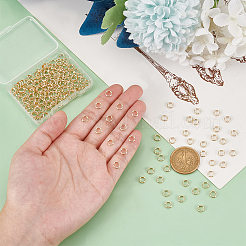 200Pcs Rack Plating Brass Split Rings&nbsp;KK-BC0013-85A