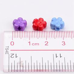 Solid Color Acrylic Beads&nbsp;X-SACR-R807-M