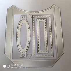 Sticky Note Frame Carbon Steel Cutting Dies Stencils&nbsp;LS-DIY-F032-07