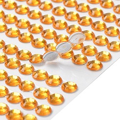 Self Adhesive Acrylic Rhinestone Stickers&nbsp;STIC-PW0012-01D