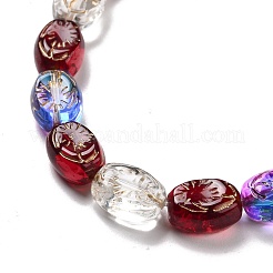 Transparent Glass Beads Strands&nbsp;GLAA-F114-05D
