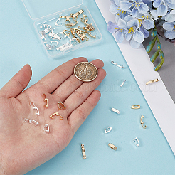48Pcs 8 Styles Eco-Friendly Brass Watch Band Clasps&nbsp;KK-PH0015-11