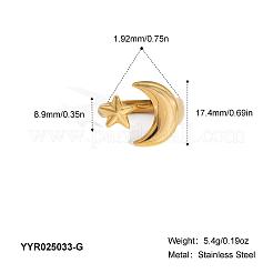 Stainless Steel Cuff Rings for Women&nbsp;OK6471-1