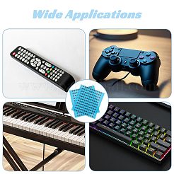 4MM Round Polyester Fiber Remote Control Button Repair Conductive Tape Patch&nbsp;OFST-WH0004-226