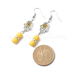 Evil Eye Handmade Lampwork Earring & Bracelet Sets&nbsp;SJEW-JS01250