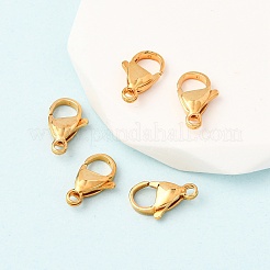 304 Stainless Steel Lobster Claw Clasps&nbsp;STAS-R050-15x9mm-02
