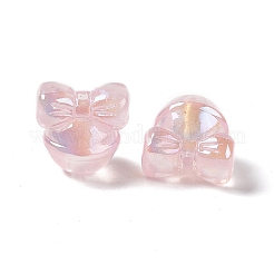 UV Plating Rainbow Iridescent Acrylic Beads&nbsp;X-PACR-M003-07