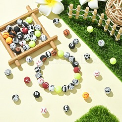 60Pcs Handmade Polymer Clay Beads&nbsp;CLAY-YW0002-41A