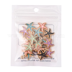 20Pcs 5 Colors Alloy Enamel Pendants&nbsp;ENAM-YW0002-05