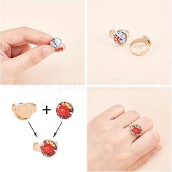 DIY Finger Rings Making Kits&nbsp;DIY-NB0004-65RG
