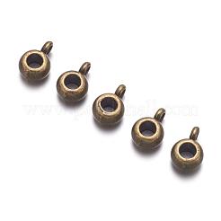 Tibetan Style Tube Bails&nbsp;WAB017H-AB-RS