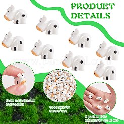 40Pcs Resin Mini Cow Home Display Decoration&nbsp;JX874A