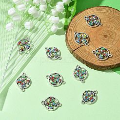 10Pcs Tibetan Style Alloy Connector Charms&nbsp;FIND-CJ0011-51
