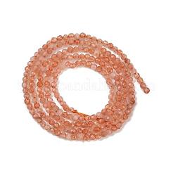 Natural Sunstone Beads Strands&nbsp;G-RM250101-A17