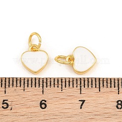 Brass Enamel Pendants&nbsp;KK-CBA5CB0-08G