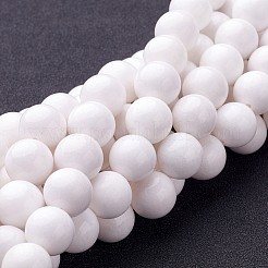 Natural Mashan Jade Round Beads Strands&nbsp;LS-G-D263-12mm-XS01