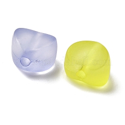 Frosted Transparent Acrylic Beads&nbsp;X-OACR-A032-30