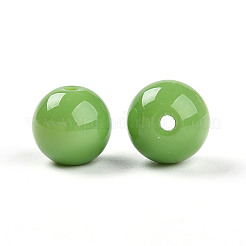 Opaque Solid Color Glass Beads&nbsp;LS-GLAA-N007-10mm-A11