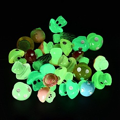 26Pcs 13 Styles Luminous Resin Mushroom Desk Decoration&nbsp;FIND-XCP0003-22