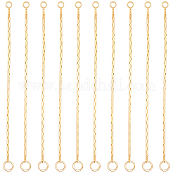 20Pcs Brass Chain Links connectors&nbsp;KK-BBC0021-48