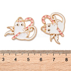 Halloween Alloy Enamel Pendants&nbsp;ENAM-Z022-02G