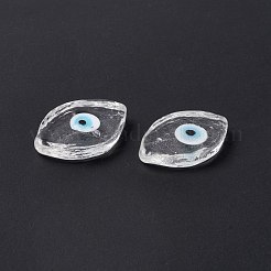 Handmade Evil Eye Lampwork Cabochons&nbsp;LAMP-F025-06A