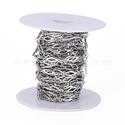 Tarnish Resistant 304 Stainless Steel Link Chains&nbsp;CHS-G014-07P