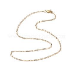 Brass Twisted Link Chain Necklaces&nbsp;NJEW-JN04866