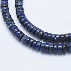 Natural Lapis Lazuli Beads Strands&nbsp;G-E444-23-6mm