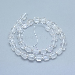 Natural Quartz Crystal Beads Strands&nbsp;G-L552D-15A