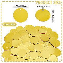 80g Plastic Paillette Pendants&nbsp;FIND-SC0020-96A-01