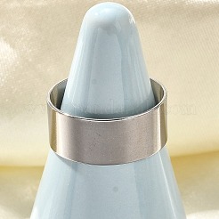 316 Surgical Stainless Steel Open Cuff Rings&nbsp;RJEW-F170-01P-02
