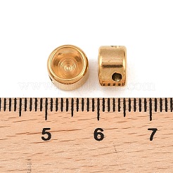 Ion Plating(IP) 304 Stainless Steel Bead Rhinestone Settings&nbsp;STAS-U024-17G