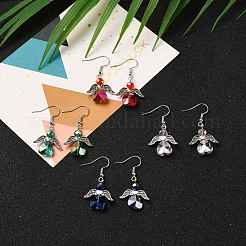 Electroplate Glass Dangle Earrings&nbsp;EJEW-JE04319