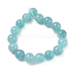 Dyed Natural Malaysia Jade Beads Strands&nbsp;G-G021-01D-08