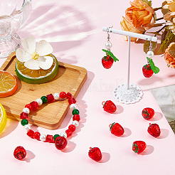 40Pcs Resin Imitation Fruit Pendants&nbsp;RESI-SC0003-18