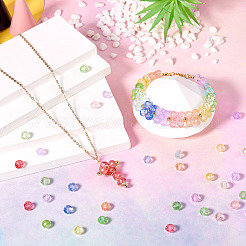 250Pcs 10 Colors Transparent Glass Beads&nbsp;GLAA-TA0002-86