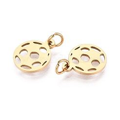 304 Stainless Steel Charms&nbsp;STAS-ZX044-01G-01