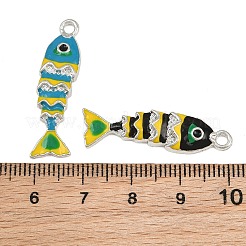 Alloy Enamel Pendants&nbsp;AL-CBA1FB0-01P